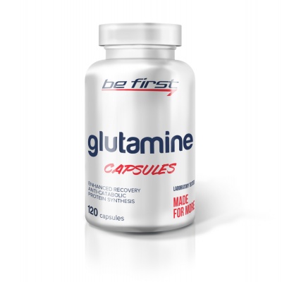  Be First Glutamine Capsules 120 