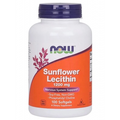  NOW Sunflower Lecithin 1200  100 