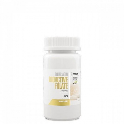  Maxler Folic Acid Bioactive Folate 120 