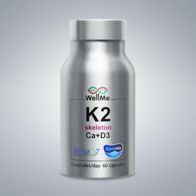  WellMe K2 skeleton Ca+D3 500  60 