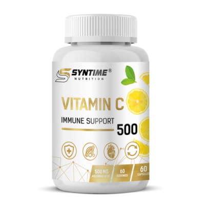 Витамины Syntime Nutrition Vitamin C 500 мг 60 капсул