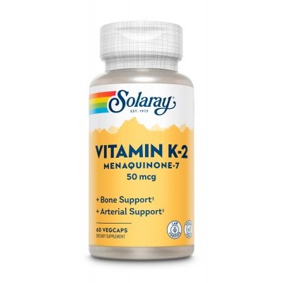 Витамины Solaray Vitamin K-2 (MK-7) 50 мг 30 капсул
