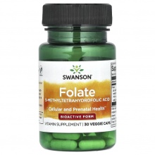 Витамины Swanson Folate 680мг 30 капсул